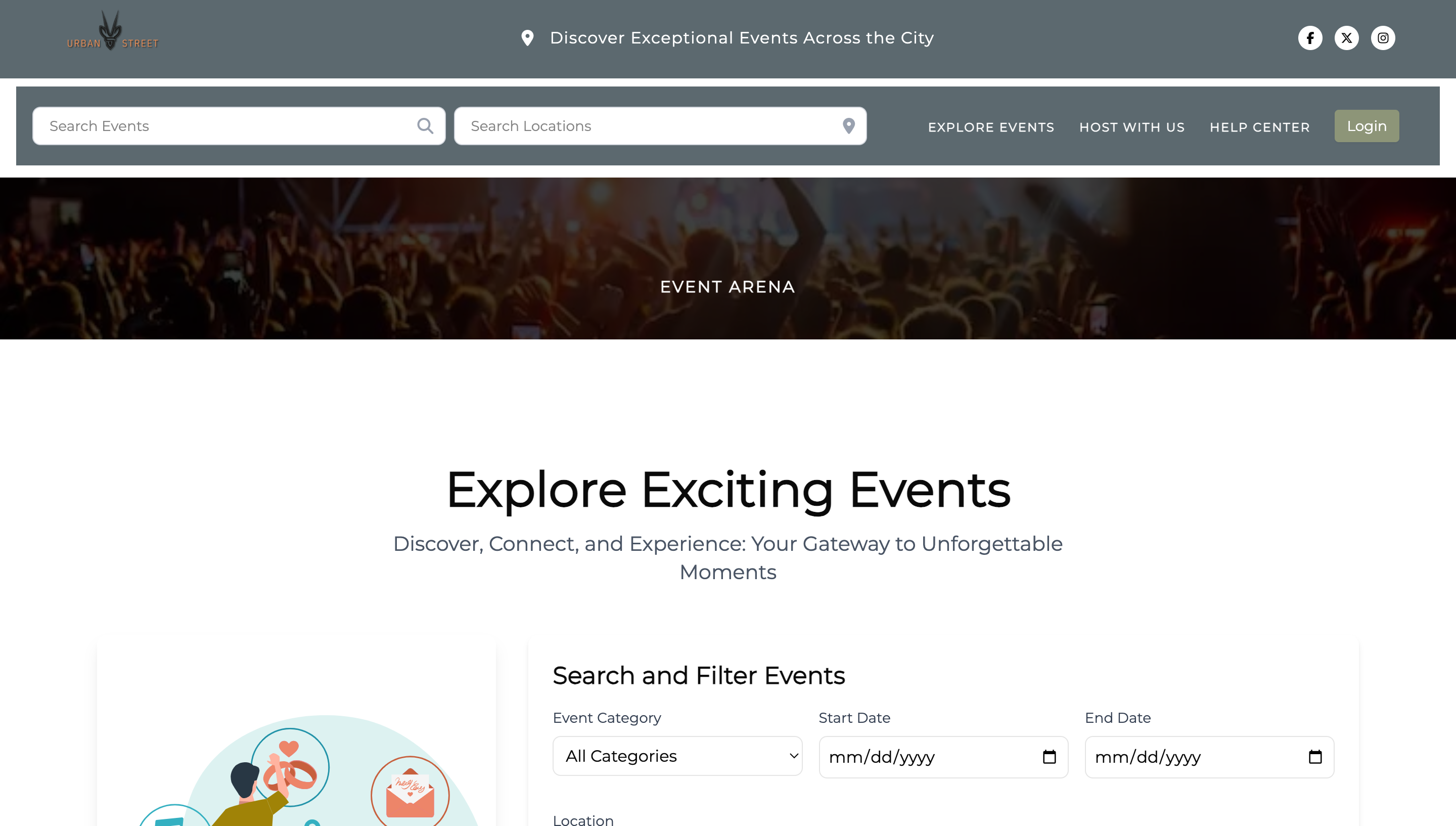 UrbanStret Event Arena